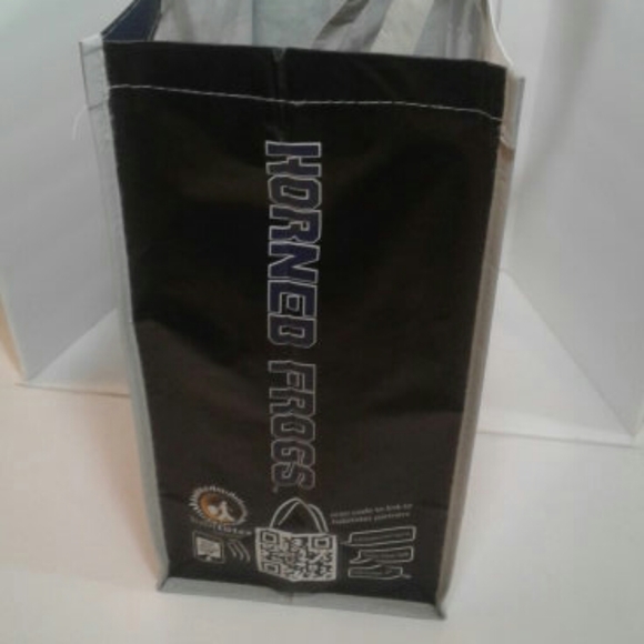 TCU  Horned Frogs Habitotes reusable shopping bags set of 2 NWT - Picture 7 of 16